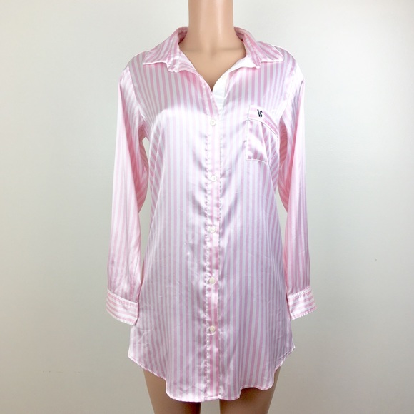 victoria secret satin nightshirt